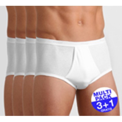 Sloggi Men Basic Maxi - Wit - ( 3+1 Gratis )