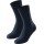 Schiesser heren sokken  2-Pack - LONG LIFE COOL - Donkerblauw