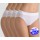 Sloggi Double Comfort Tai (3+1 GRATIS) - u betaalt 3 slips en krijgt er 4 - wit - uw voordeel : 14.99 €