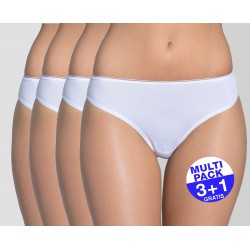 Sloggi Feel Sensational Tai  (3+1 GRATIS) - u betaalt 3 slips en krijgt er 4 - wit - uw voordeel : 17,90 €