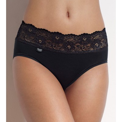 Sloggi Romance Midi - zwart