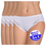 Sloggi Romance Tai  4-pack (3+1 GRATIS) - u betaalt 3 slips en krijgt er 4 - wit - uw voordeel : 16,99 €