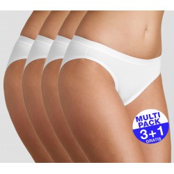 Sloggi Sensual Fresh tai (3+1 GRATIS) - u betaalt 3 slips en krijgt er 4 - wit - uw voordeel : 16 €