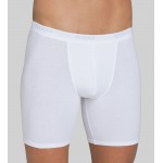 Sloggi men Basic Long (3+1 GRATIS)  - u betaalt 3 longs en krijgt er 4 - wit - uw voordeel : 19 €