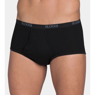 Sloggi men Basic Maxi - zwart - UITLOPEND ARTIKEL !!