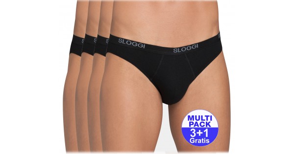 Sloggi men Basic Mini (3+1GRATIS) u betaalt slips en krijgt er