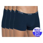 Sloggi men Basic Short (3+1 gratis) - u betaalt 3 shorts en krijgt er 4 - donkerblauw - uw voordeel : 16.99€
