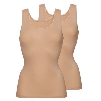 Ten Cate tops -2-pack dames - 30197 - huidskleur