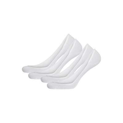 Schiesser dames ballerina sokken invisible - 2 pack - wit