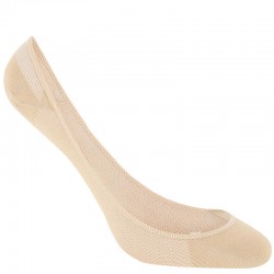 Schiesser dames ballerina sokken invisible - 2 pack - huidskleur