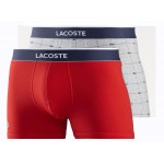  Lacoste shorts H 2 pack - 1 rood/ 1 grijs