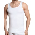 Sloggi men Basic Vest - 10099459 -  (3 + 1 gratis ) - u betaalt 3 onderhemdjes en krijgt er 4 - uw voordeel : 19.99 €