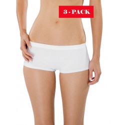 Schiesser Hip shortje 95/5 - 3-pack (set van 3 slips) wit