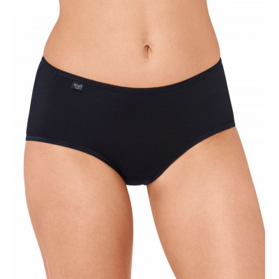 Sloggi 24/7 microfibre midi - zwart 