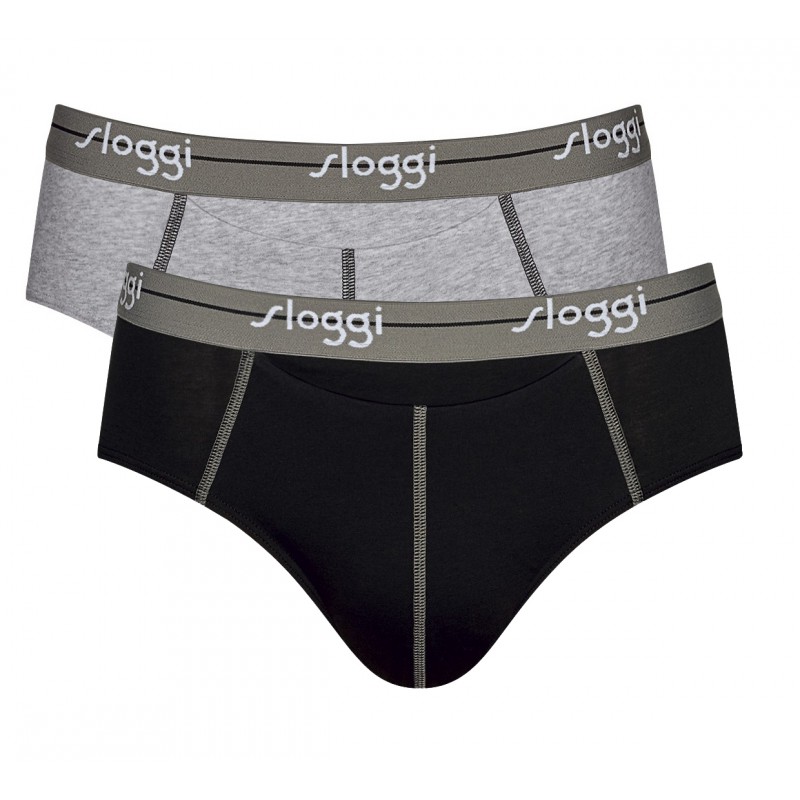 Sloggi Men Basic Midi 2-Pack 10020412 | Sloggies.nl