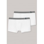 Schiesser short 95/5 - 2-pack -  Wit