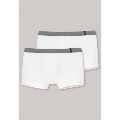 Schiesser short 95/5 - 2-pack -  Wit